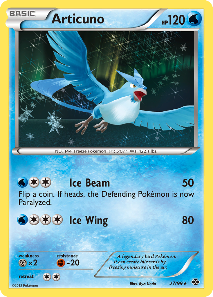 Articuno (27/99) [Black & White: Next Destinies] | Chromatic Games