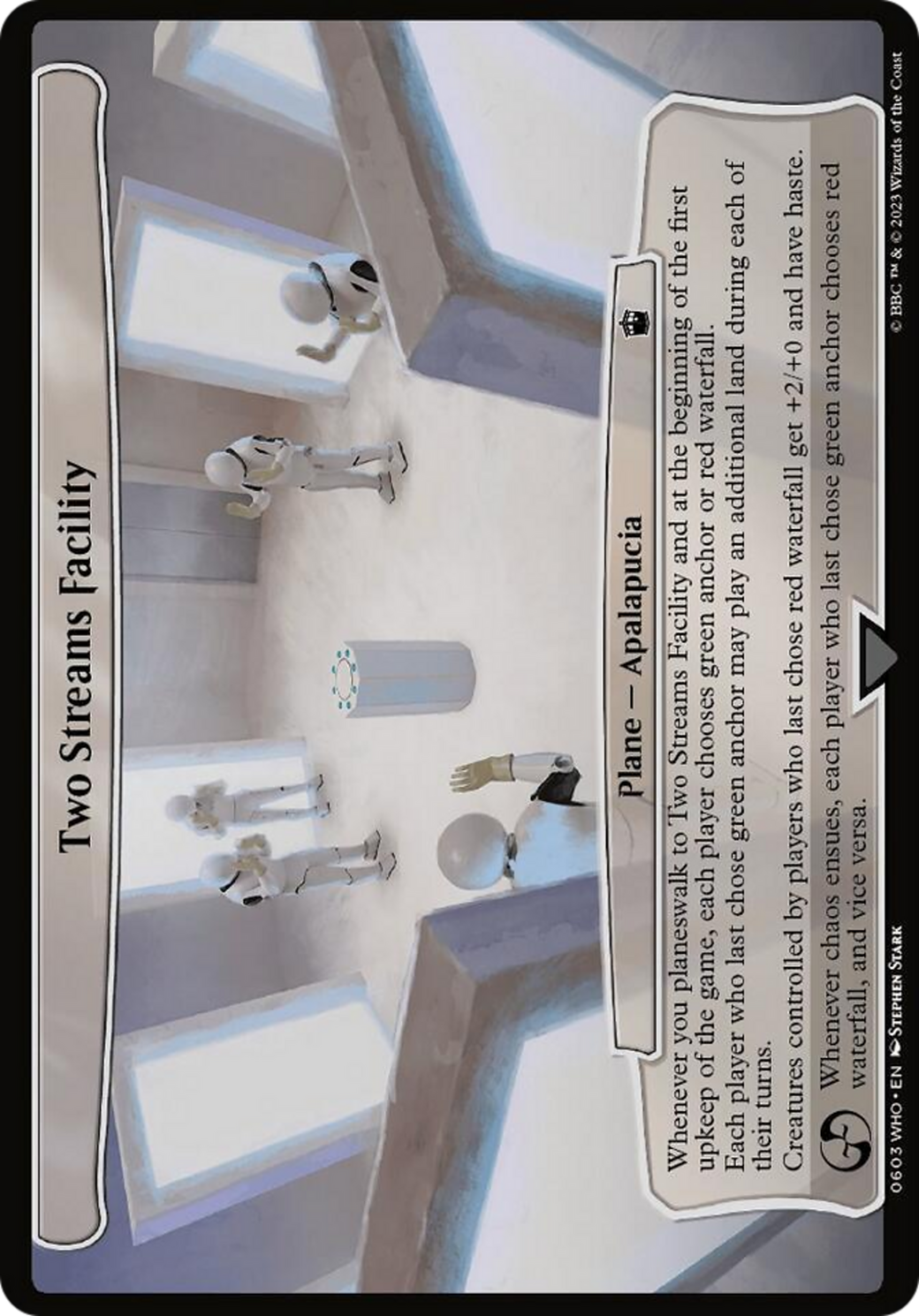 Two Streams Facility [Doctor Who] | Chromatic Games