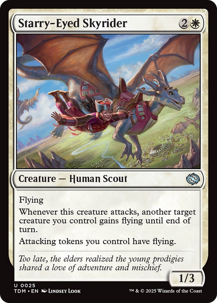 Starry-Eyed Skyrider [Tarkir: Dragonstorm] | Chromatic Games