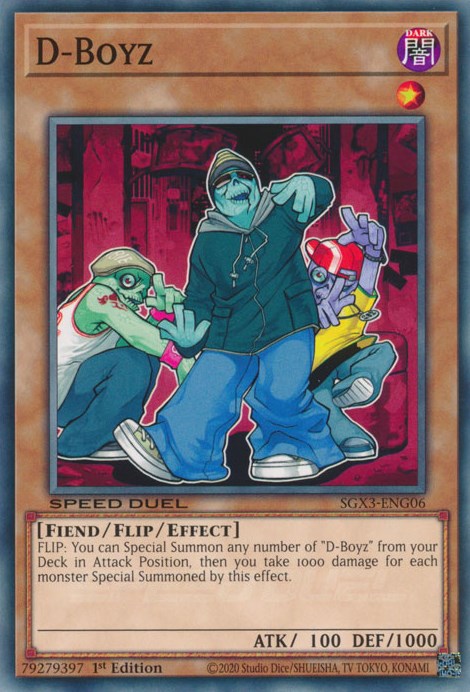 D-Boyz [SGX3-ENG06] Common | Chromatic Games