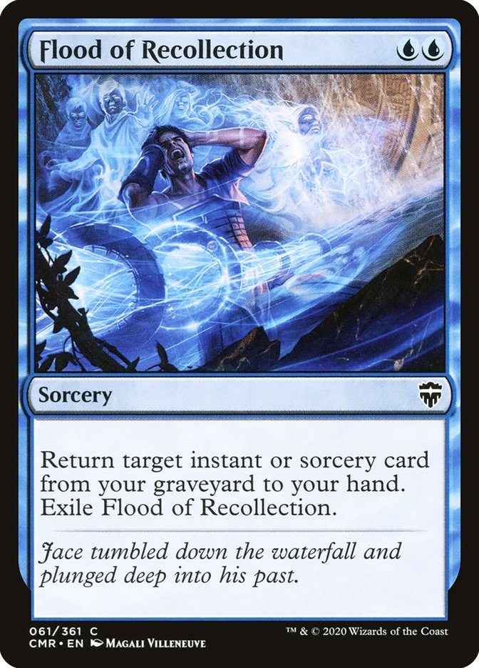 Flood of Recollection 61 (Commander Legends)  | Chromatic Games