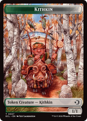 Elf // Kithkin (0007) Double-Sided Token [Lorwyn Eclipsed Tokens] | Chromatic Games