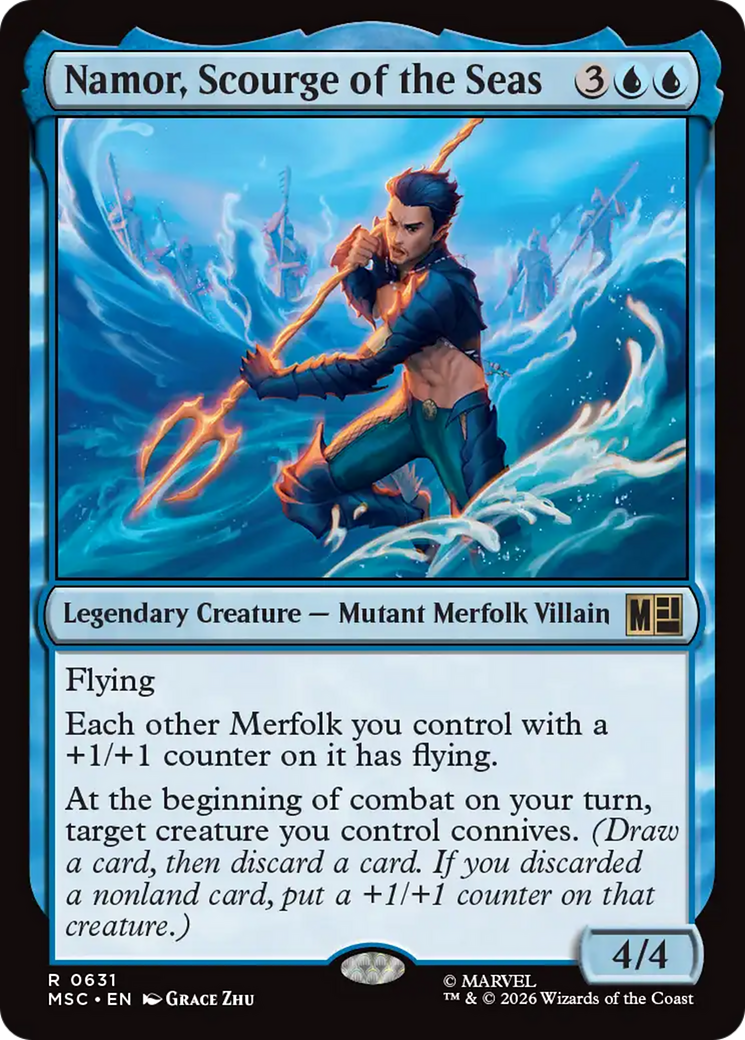 Namor, Scourge of the Seas [Marvel Super Heroes Commander] | Chromatic Games
