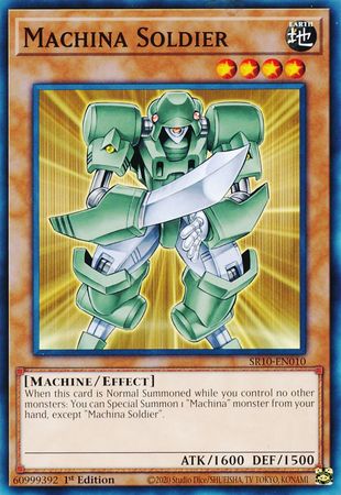 Machina Soldier [SR10-EN010] Common | Chromatic Games