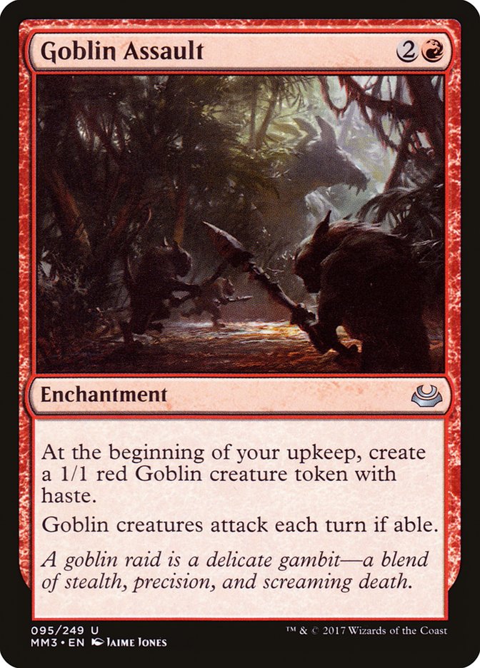 Goblin Assault 95/249 (Modern Masters 2017)  | Chromatic Games