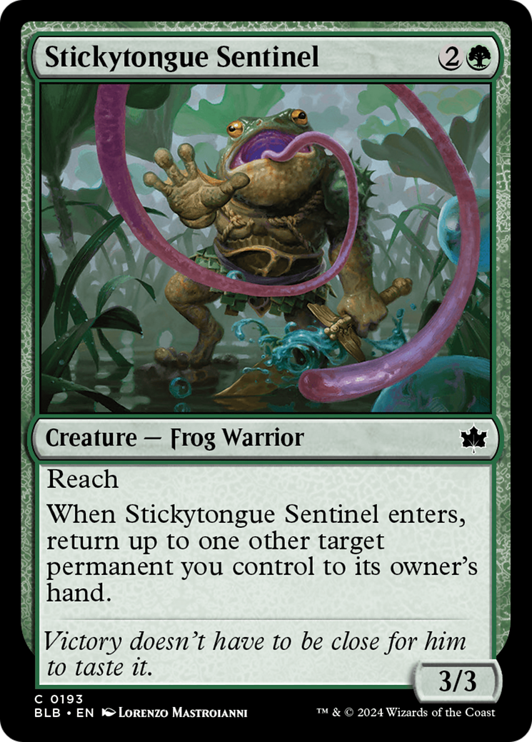 Stickytongue Sentinel [Bloomburrow] | Chromatic Games