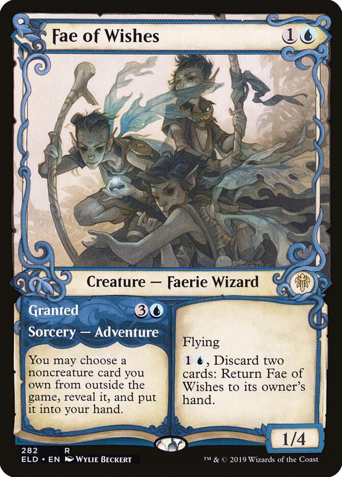 Fae of Wishes // Granted 282/269 (Throne of Eldraine)  - Showcase | Chromatic Games