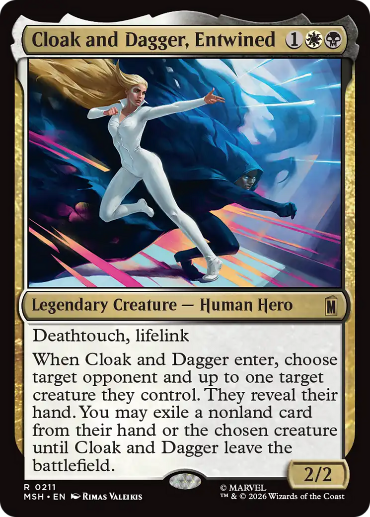 Cloak and Dagger, Entwined [Marvel Super Heroes] | Chromatic Games