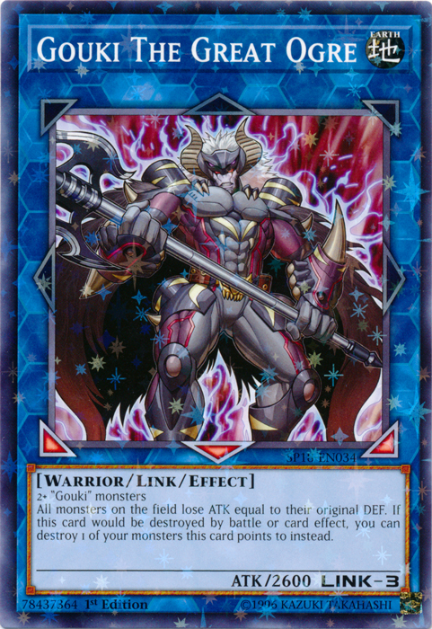 Gouki The Great Ogre [SP18-EN034] Starfoil Rare | Chromatic Games