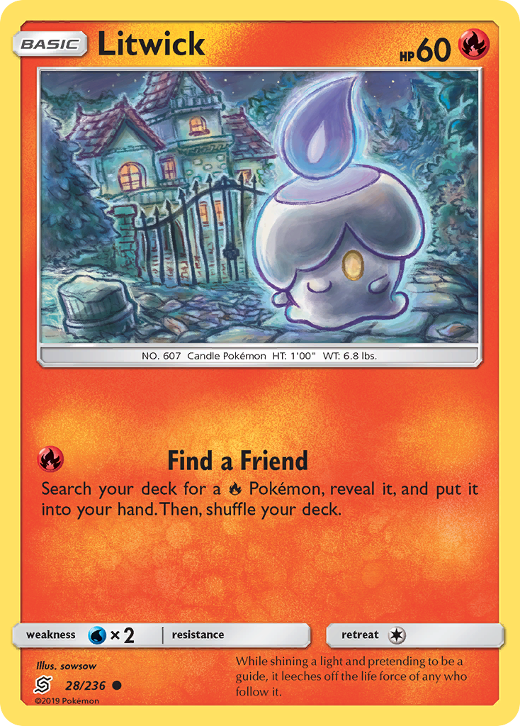 Litwick (28/236) [Sun & Moon: Unified Minds] | Chromatic Games