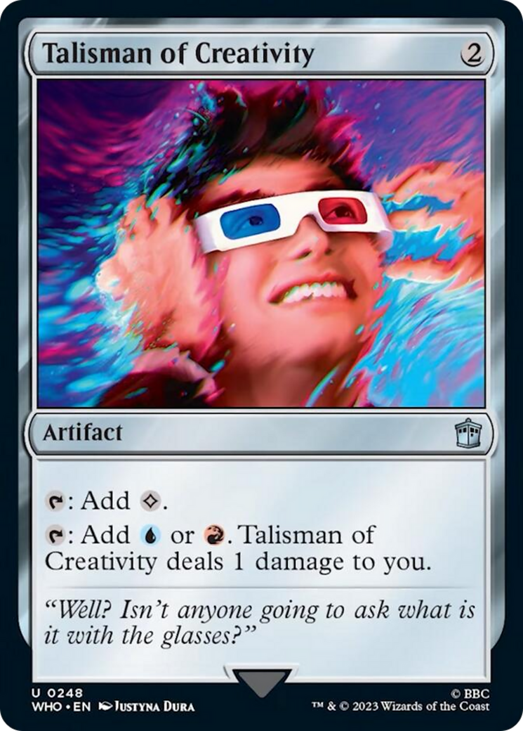 Talisman of Creativity [Doctor Who] | Chromatic Games