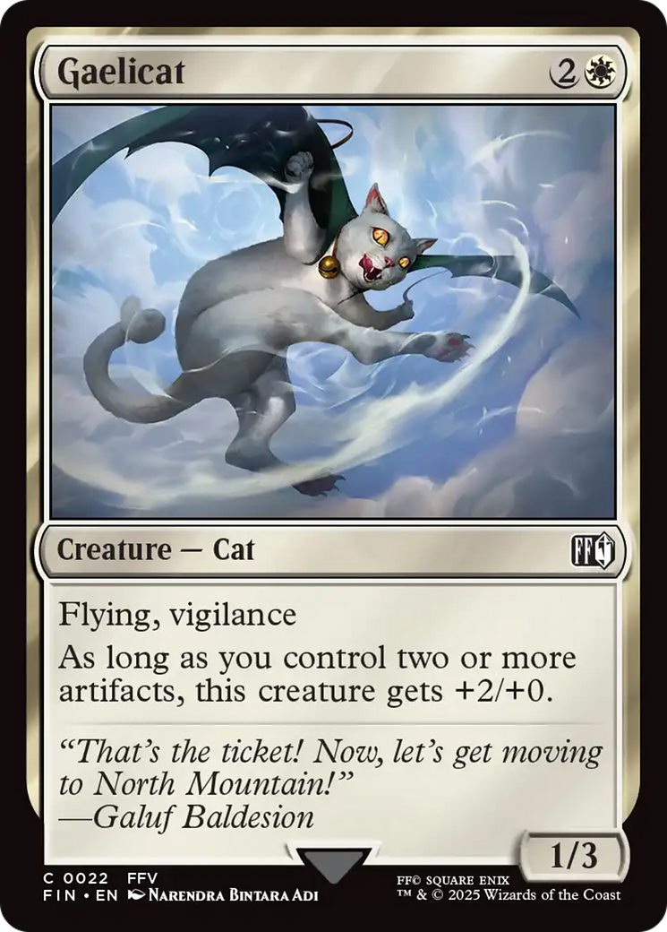 Gaelicat [FINAL FANTASY] | Chromatic Games