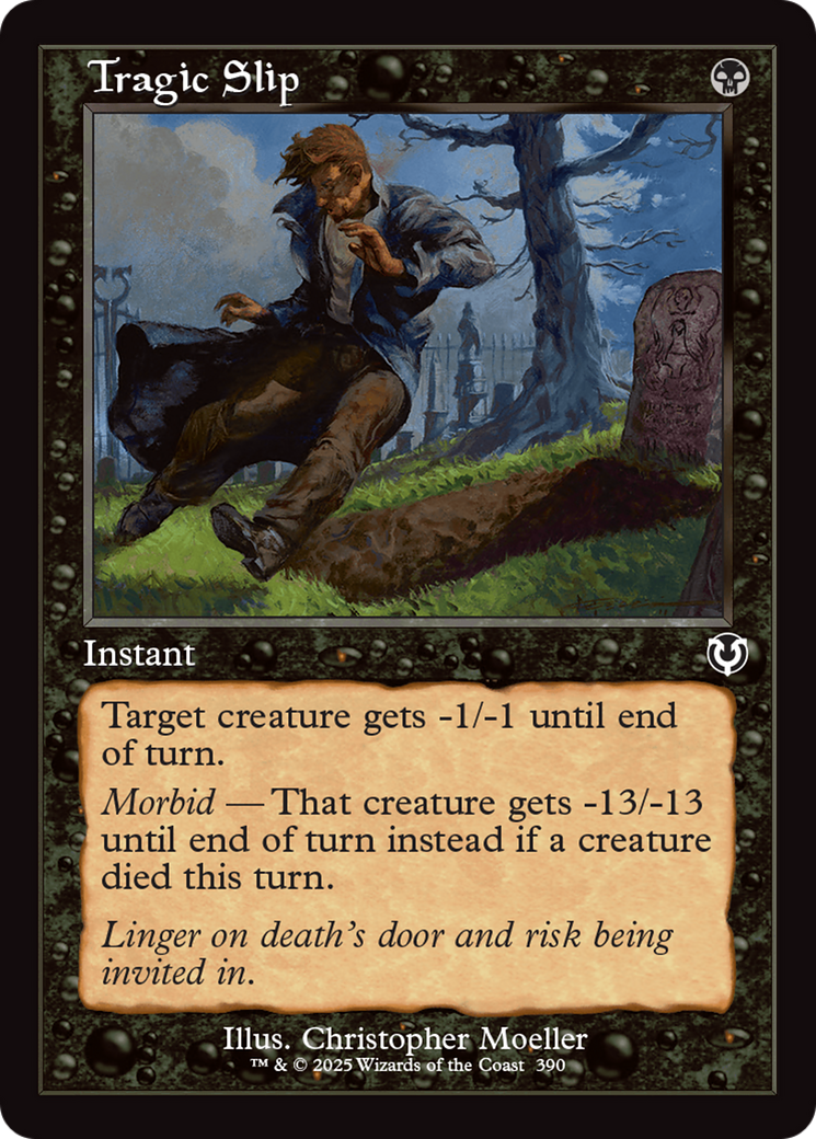 Tragic Slip (Retro Frame) [Innistrad Remastered] | Chromatic Games