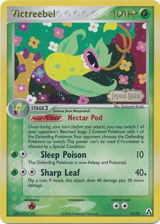 Victreebel (13/92) (Stamped) [EX: Legend Maker] | Chromatic Games