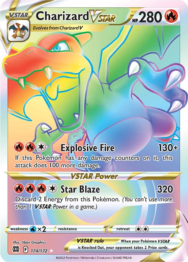 Charizard VSTAR (174/172) [Sword & Shield: Brilliant Stars] | Chromatic Games