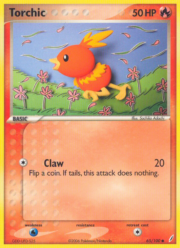Torchic (65/100) [EX: Crystal Guardians] | Chromatic Games