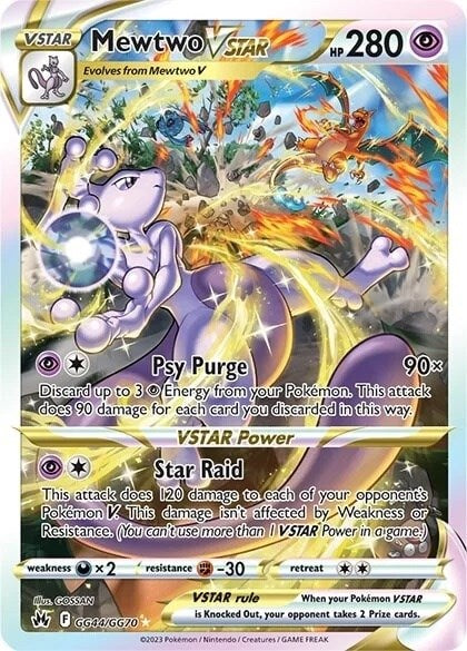 Mewtwo VSTAR (GG44/GG70) [Sword & Shield: Crown Zenith] | Chromatic Games