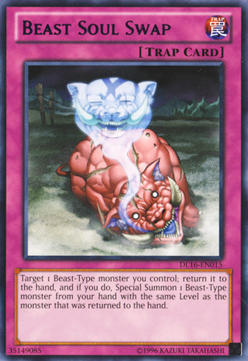 Beast Soul Swap (Purple) [DL16-EN015] Rare | Chromatic Games
