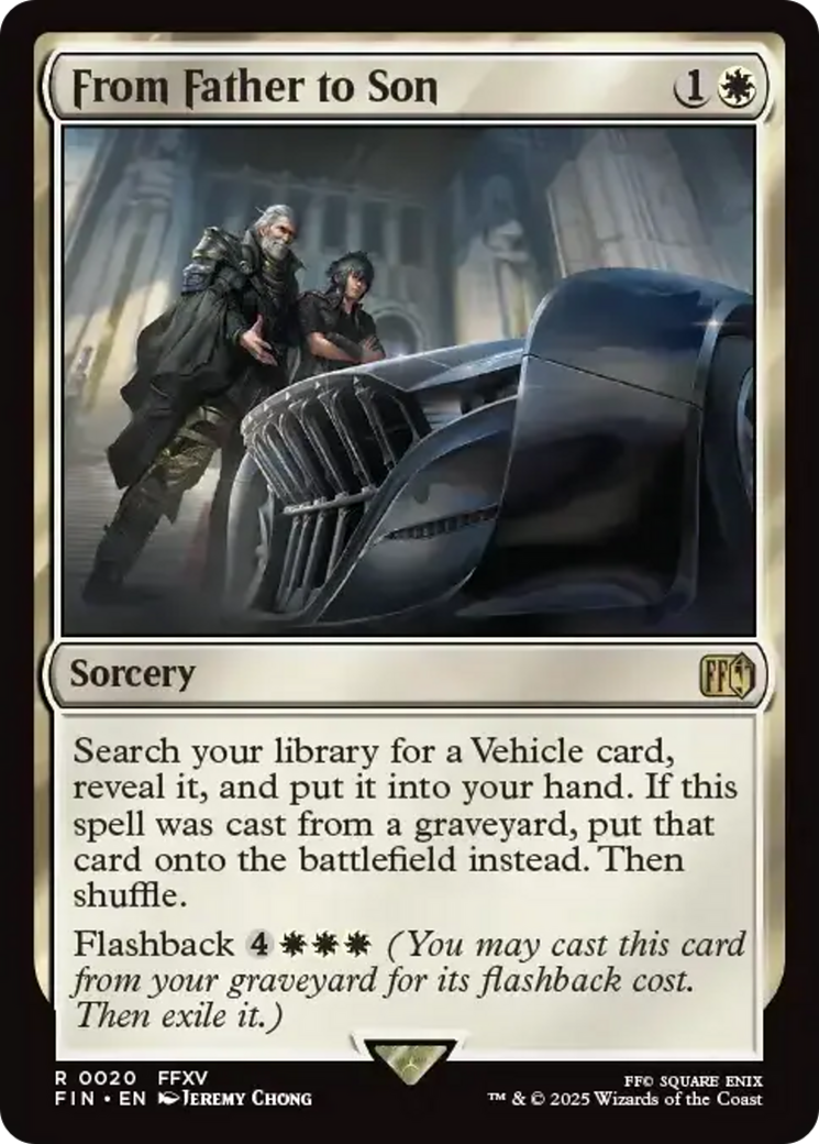 From Father to Son [FINAL FANTASY] | Chromatic Games