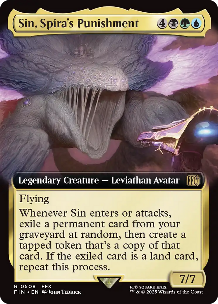 Sin, Spira's Punishment (Extended Art) [FINAL FANTASY] | Chromatic Games