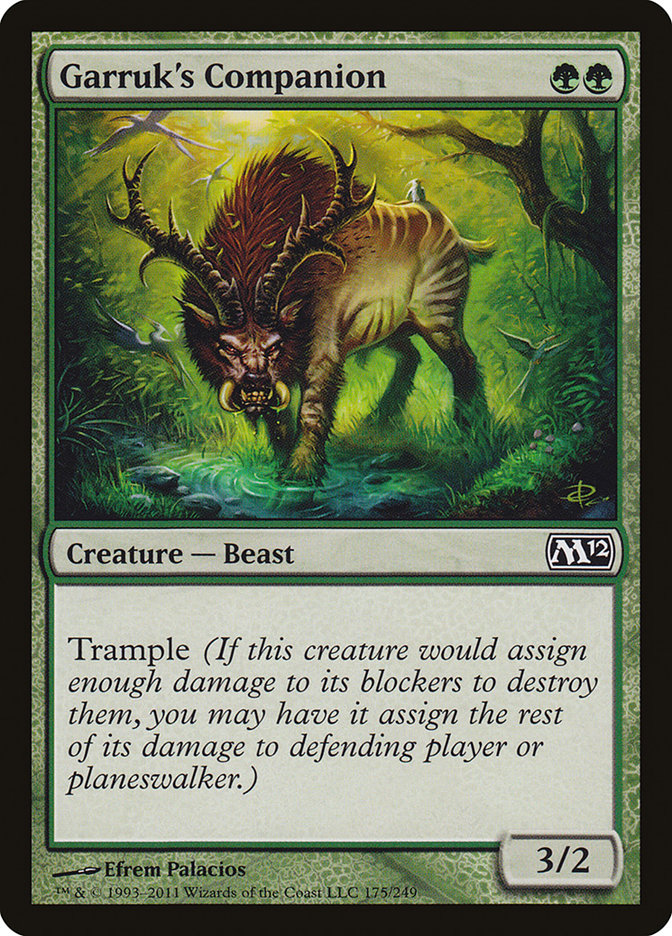 Garruk's Companion 175/249 (Magic 2012 (M12))  | Chromatic Games