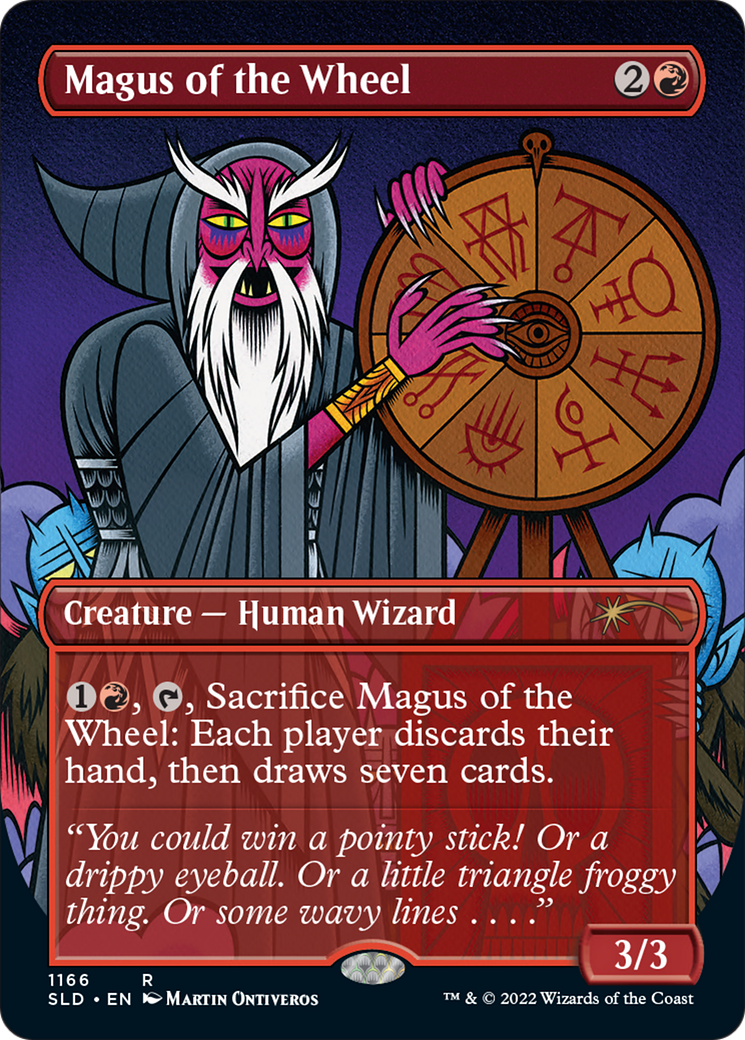 Magus of the Wheel (Borderless) [Secret Lair Drop Series] | Chromatic Games