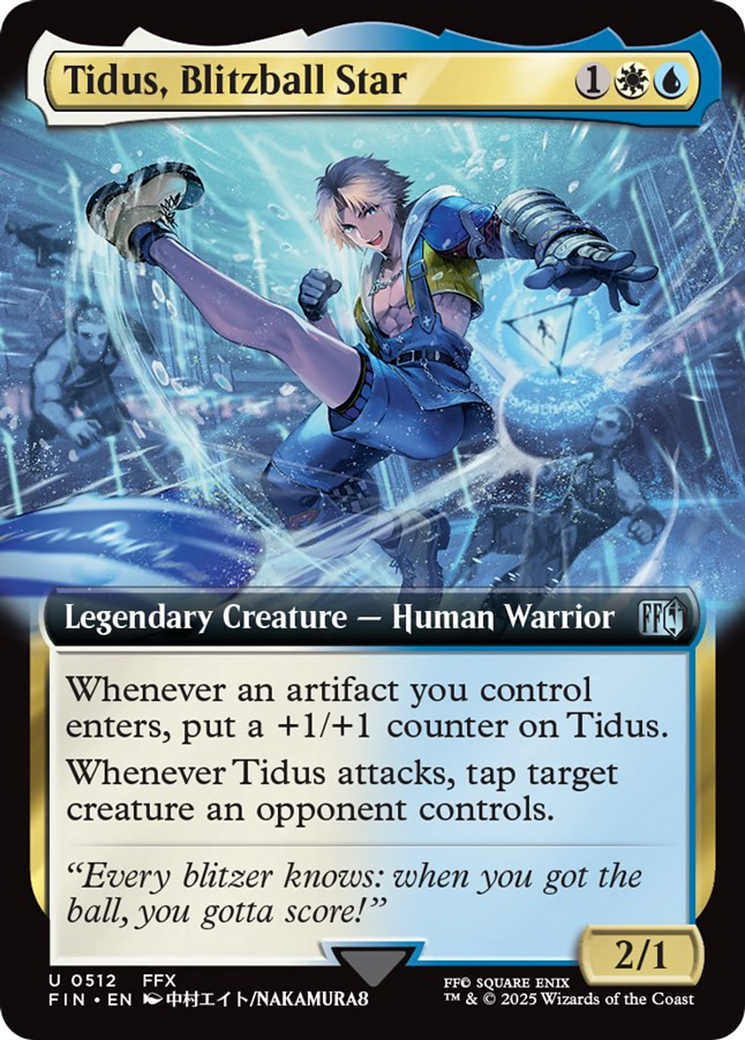 Tidus, Blitzball Star (Extended Art) [FINAL FANTASY] | Chromatic Games