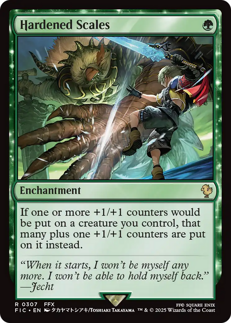 Hardened Scales [FINAL FANTASY Commander] | Chromatic Games