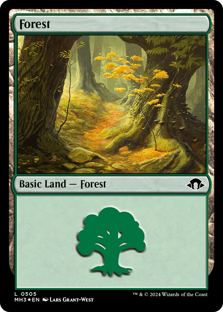 Forest (0505) (Ripple Foil) [Modern Horizons 3] | Chromatic Games