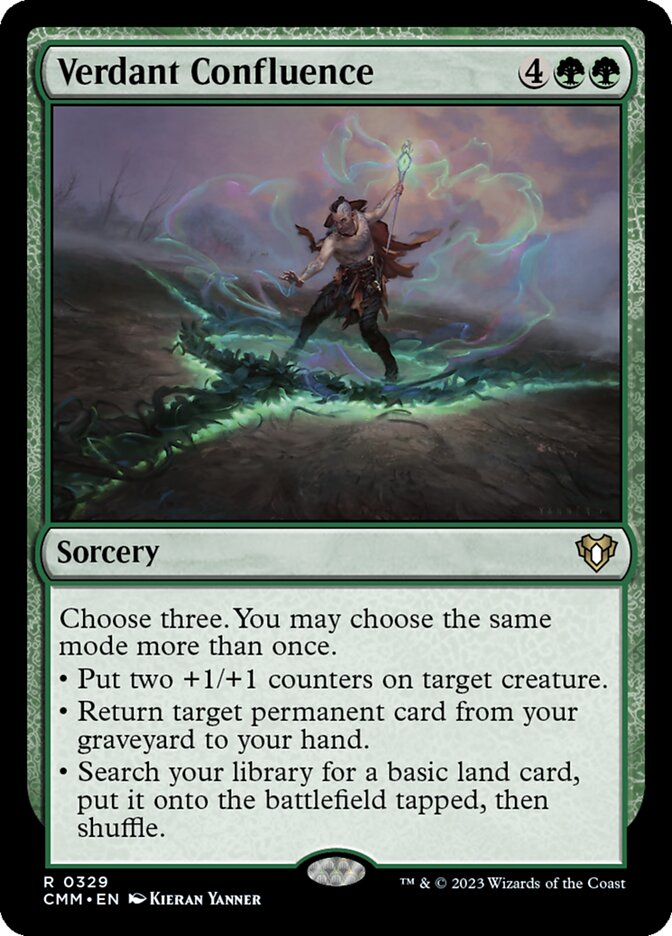 Verdant Confluence 329/451 (Commander Masters)  | Chromatic Games