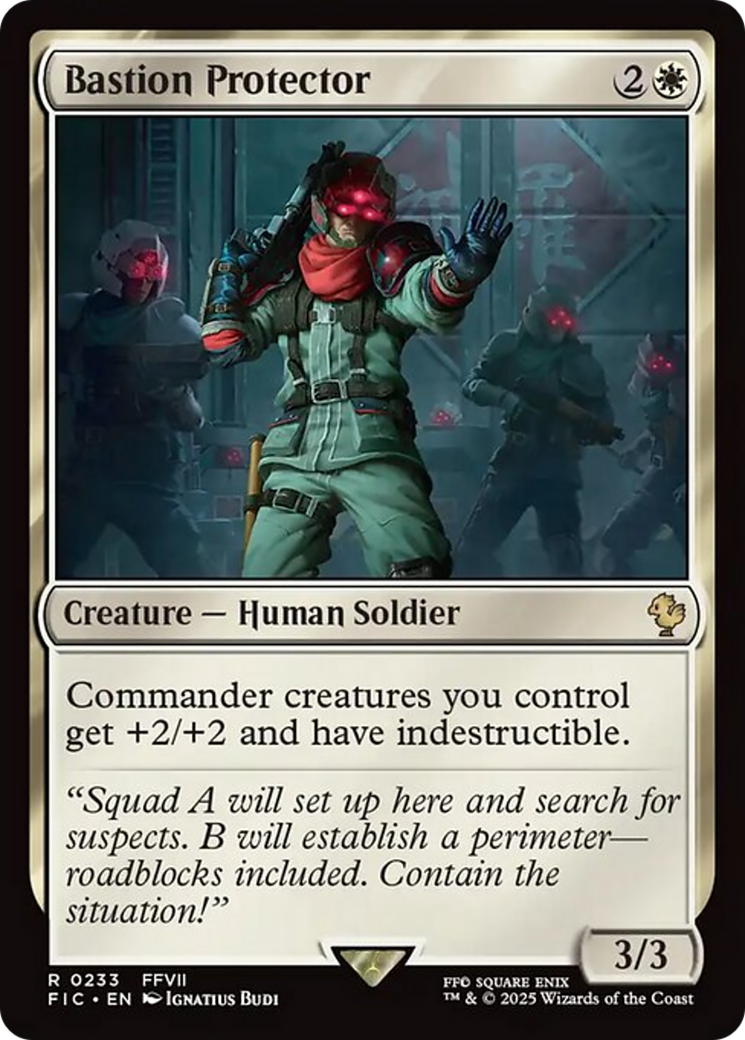 Bastion Protector [FINAL FANTASY Commander] | Chromatic Games