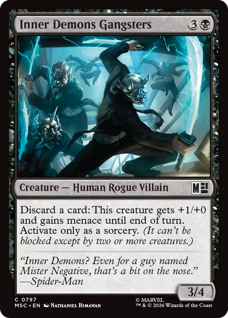 Inner Demons Gangsters [Marvel Super Heroes Commander] | Chromatic Games