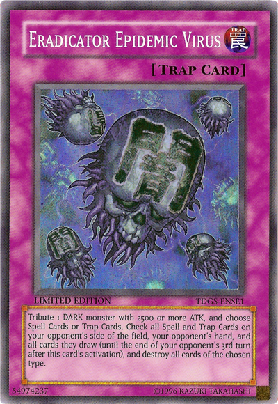 Eradicator Epidemic Virus [TDGS-ENSE1] Super Rare | Chromatic Games