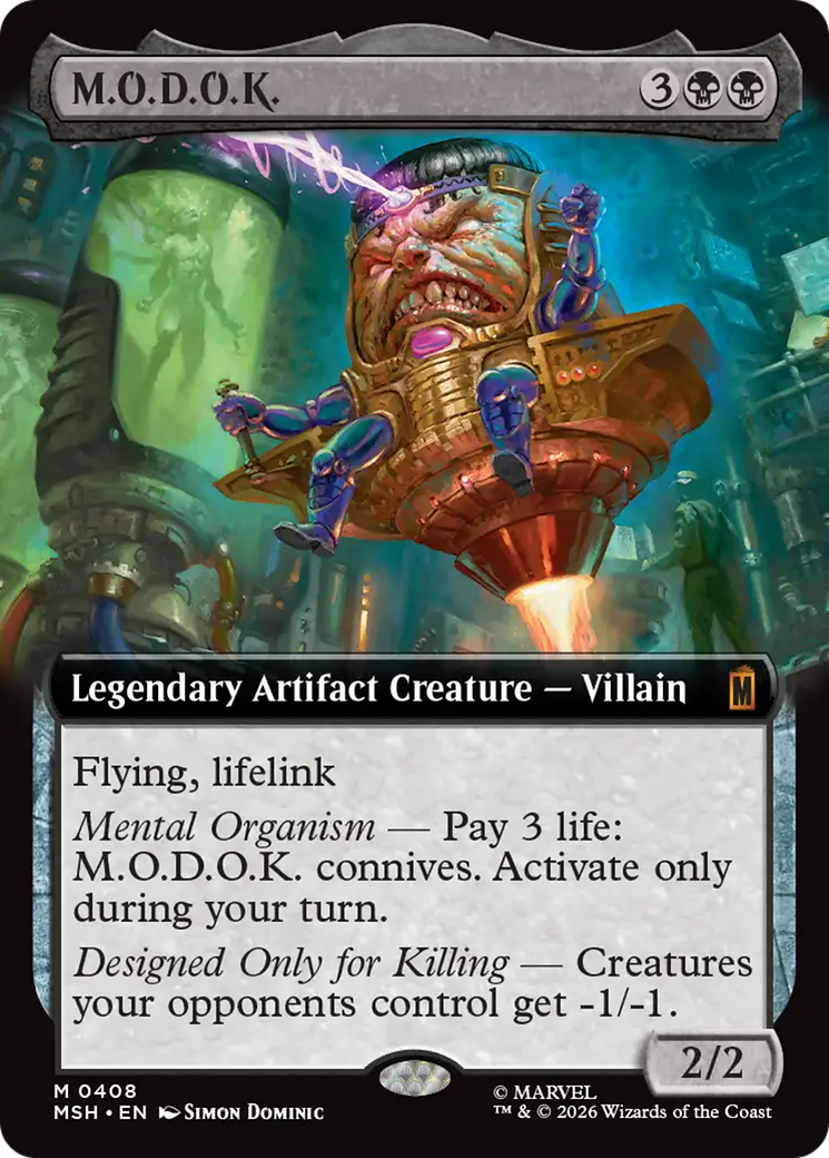M.O.D.O.K. (Extended Art) [Marvel Super Heroes] | Chromatic Games