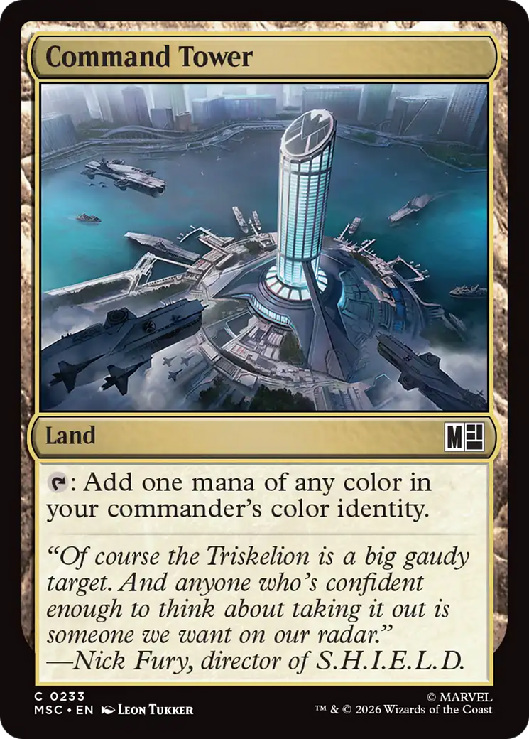 Command Tower [Marvel Super Heroes Commander] | Chromatic Games