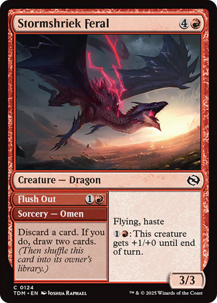 Stormshriek Feral [Tarkir: Dragonstorm] | Chromatic Games