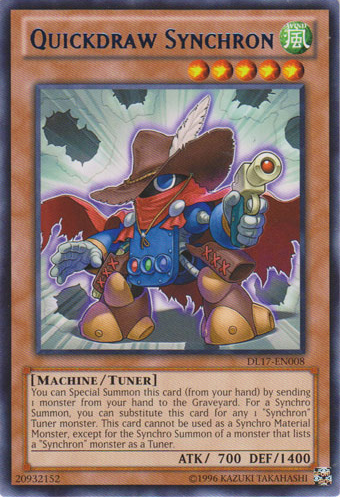 Quickdraw Synchron (Blue) [DL17-EN008] Rare | Chromatic Games