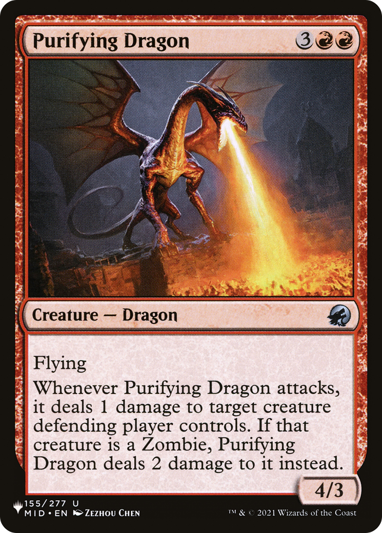 Purifying Dragon [The List Reprints] | Chromatic Games