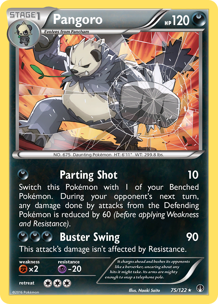 Pangoro (75/122) [XY: BREAKpoint] | Chromatic Games