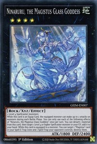 Ninaruru, the Magistus Glass Goddess [GEIM-EN007] Super Rare | Chromatic Games