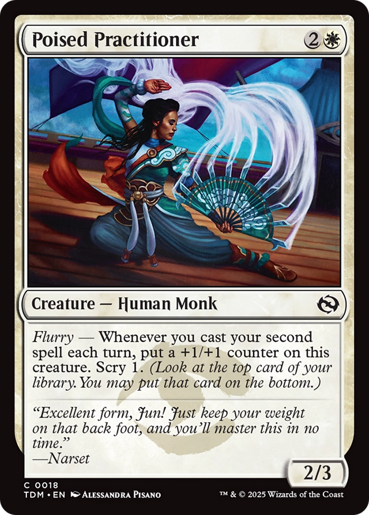 Poised Practitioner [Tarkir: Dragonstorm] | Chromatic Games