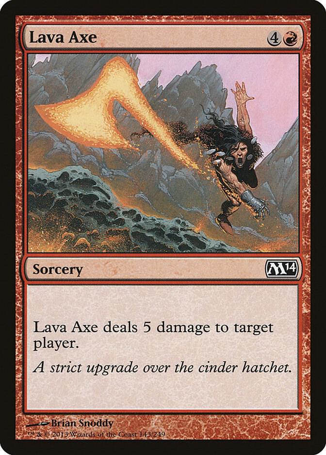 Lava Axe 143/249 (Magic 2014 (M14))  | Chromatic Games