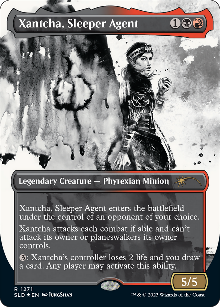 Xantcha, Sleeper Agent (Halo Foil) [Secret Lair Drop Series] | Chromatic Games