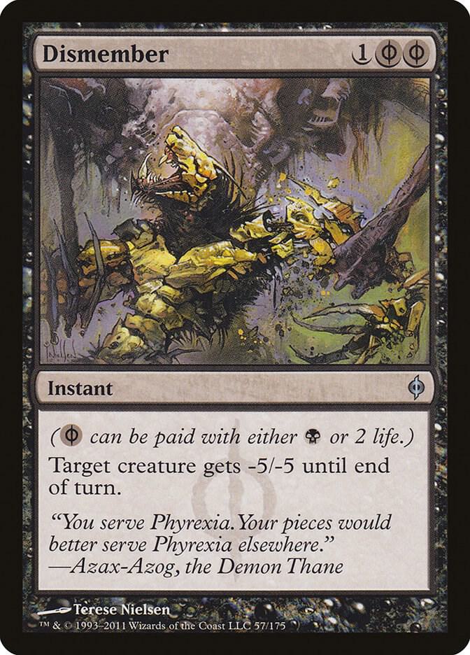 Dismember 57 (New Phyrexia)  | Chromatic Games
