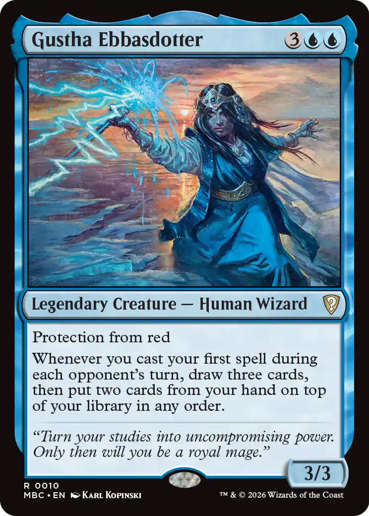 Gustha Ebbasdotter [Mystery Booster: Commander Edition] | Chromatic Games