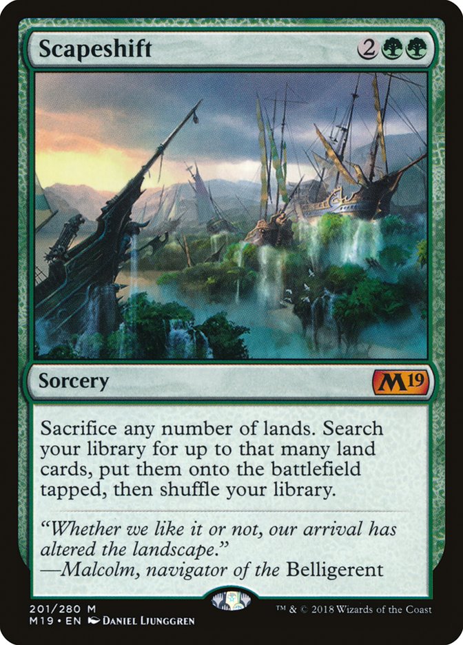 Scapeshift [Core Set 2019] | Chromatic Games