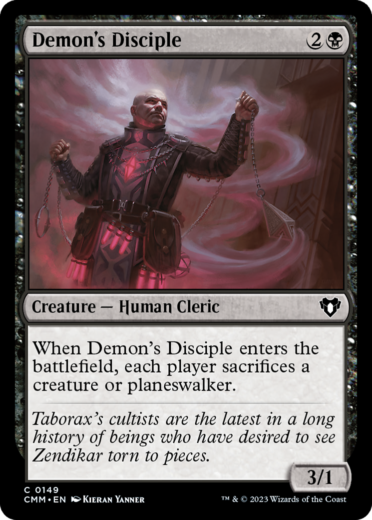 Demon's Disciple [Commander Masters] | Chromatic Games