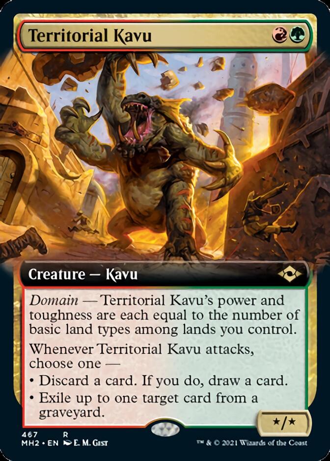 Territorial Kavu (Extended Art) [Modern Horizons 2] | Chromatic Games