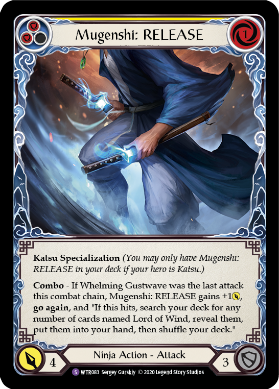 Mugenshi: RELEASE [U-WTR083] (Welcome to Rathe Unlimited)  Unlimited Rainbow Foil | Chromatic Games