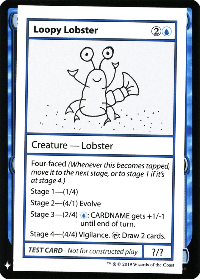 Loopy Lobster [Mystery Booster Playtest Cards] | Chromatic Games